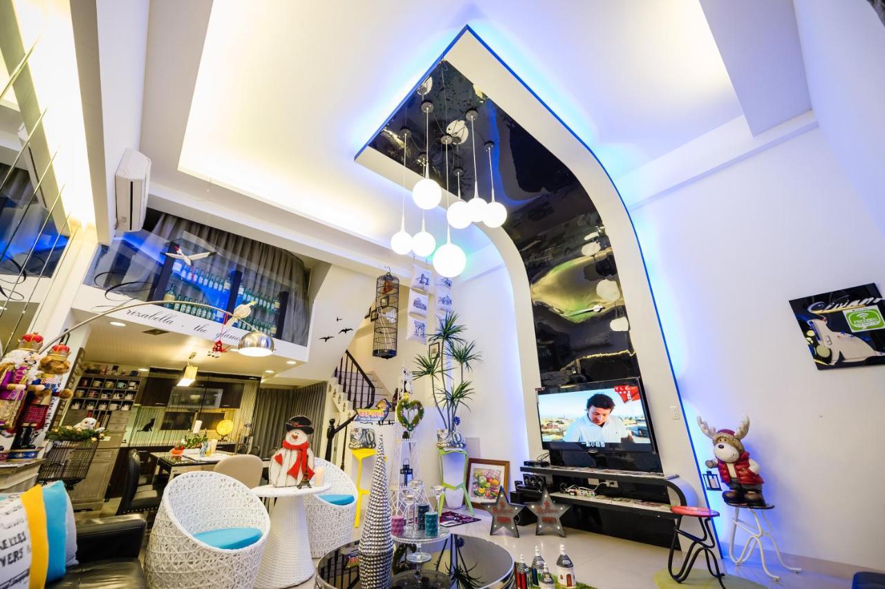 巴黎villa 主題派對k歌 Bbq 麻將包棟 Luodong Exteriör bild