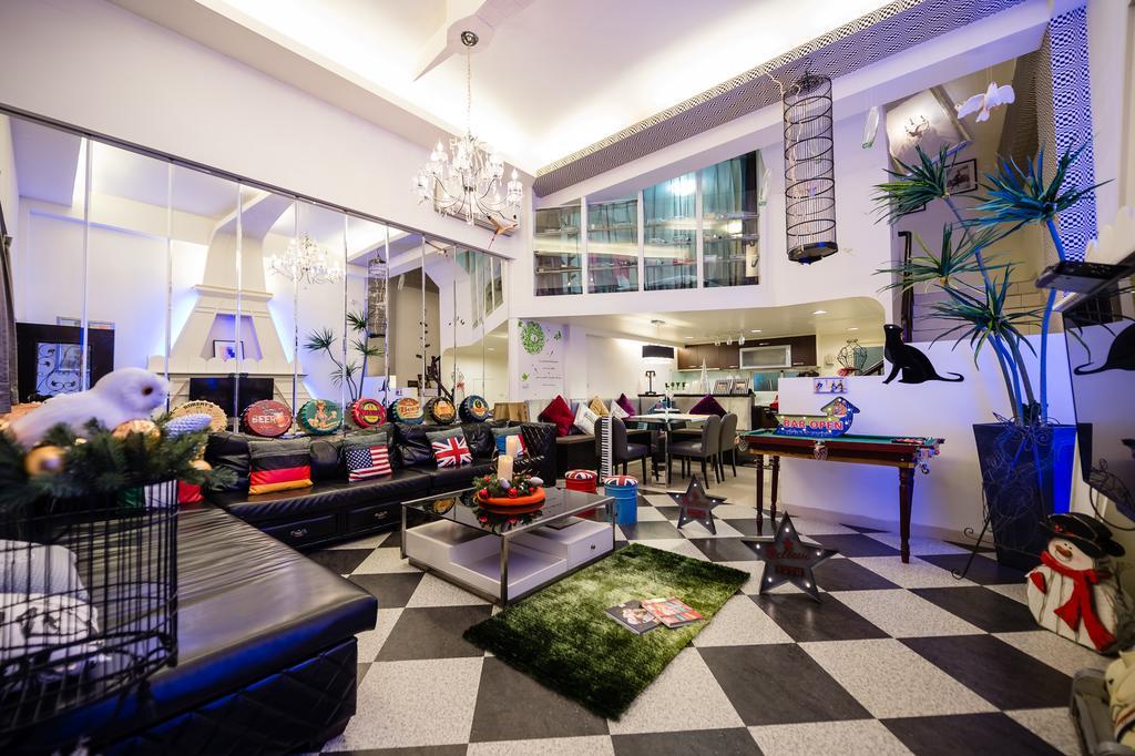 巴黎villa 主題派對k歌 Bbq 麻將包棟 Luodong Exteriör bild